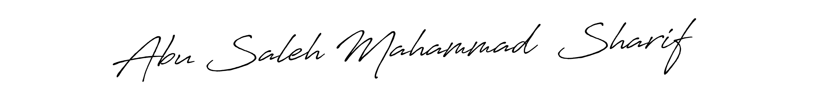 You can use this online signature creator to create a handwritten signature for the name Abu Saleh Mahammad  Sharif. This is the best online autograph maker. Abu Saleh Mahammad  Sharif signature style 7 images and pictures png