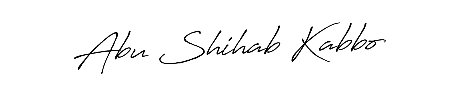 Abu Shihab Kabbo stylish signature style. Best Handwritten Sign (Antro_Vectra_Bolder) for my name. Handwritten Signature Collection Ideas for my name Abu Shihab Kabbo. Abu Shihab Kabbo signature style 7 images and pictures png