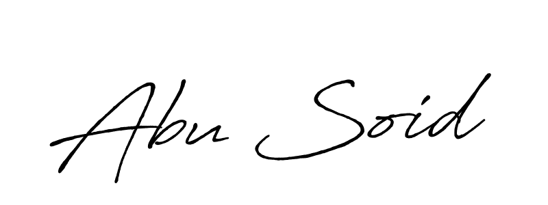 You should practise on your own different ways (Antro_Vectra_Bolder) to write your name (Abu Soid) in signature. don't let someone else do it for you. Abu Soid signature style 7 images and pictures png