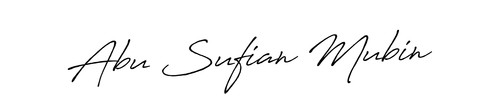 You should practise on your own different ways (Antro_Vectra_Bolder) to write your name (Abu Sufian Mubin) in signature. don't let someone else do it for you. Abu Sufian Mubin signature style 7 images and pictures png