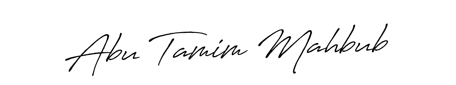 Once you've used our free online signature maker to create your best signature Antro_Vectra_Bolder style, it's time to enjoy all of the benefits that Abu Tamim Mahbub name signing documents. Abu Tamim Mahbub signature style 7 images and pictures png