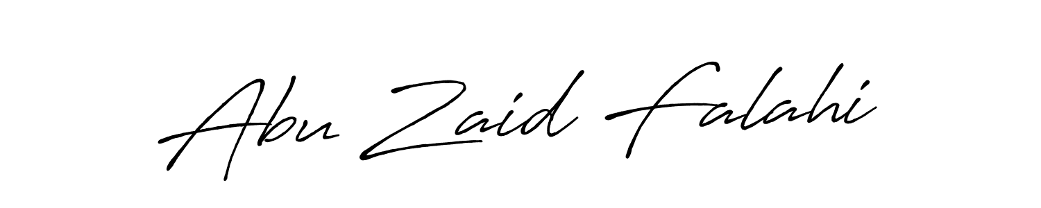 Use a signature maker to create a handwritten signature online. With this signature software, you can design (Antro_Vectra_Bolder) your own signature for name Abu Zaid Falahi. Abu Zaid Falahi signature style 7 images and pictures png