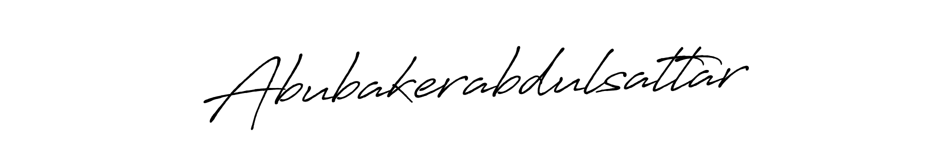 You can use this online signature creator to create a handwritten signature for the name Abubakerabdulsattar. This is the best online autograph maker. Abubakerabdulsattar signature style 7 images and pictures png