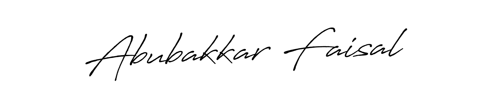 Also You can easily find your signature by using the search form. We will create Abubakkar Faisal name handwritten signature images for you free of cost using Antro_Vectra_Bolder sign style. Abubakkar Faisal signature style 7 images and pictures png