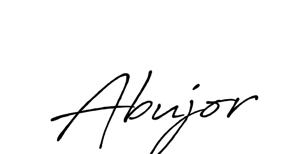 Create a beautiful signature design for name Abujor. With this signature (Antro_Vectra_Bolder) fonts, you can make a handwritten signature for free. Abujor signature style 7 images and pictures png