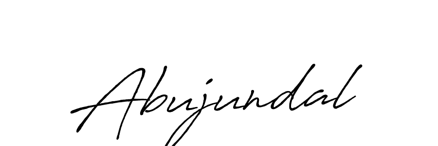 How to Draw Abujundal signature style? Antro_Vectra_Bolder is a latest design signature styles for name Abujundal. Abujundal signature style 7 images and pictures png