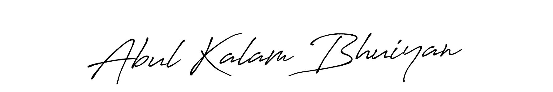 It looks lik you need a new signature style for name Abul Kalam Bhuiyan. Design unique handwritten (Antro_Vectra_Bolder) signature with our free signature maker in just a few clicks. Abul Kalam Bhuiyan signature style 7 images and pictures png