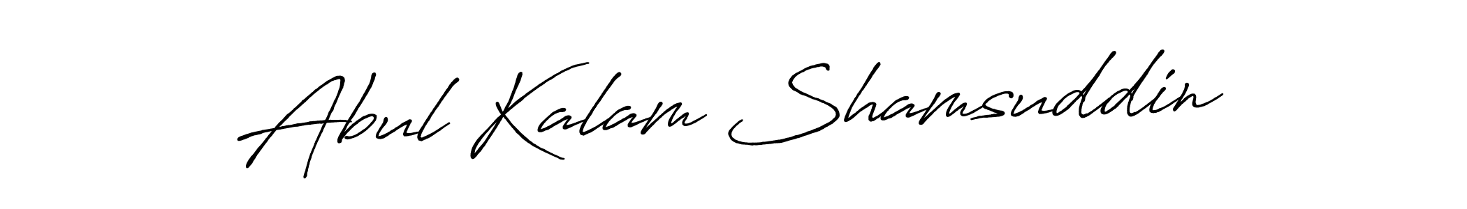 Use a signature maker to create a handwritten signature online. With this signature software, you can design (Antro_Vectra_Bolder) your own signature for name Abul Kalam Shamsuddin. Abul Kalam Shamsuddin signature style 7 images and pictures png