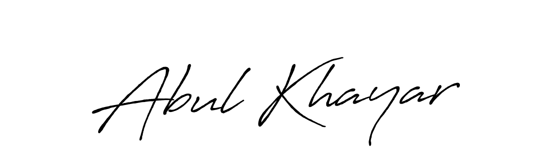 Make a beautiful signature design for name Abul Khayar. Use this online signature maker to create a handwritten signature for free. Abul Khayar signature style 7 images and pictures png