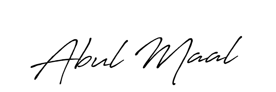 How to make Abul Maal signature? Antro_Vectra_Bolder is a professional autograph style. Create handwritten signature for Abul Maal name. Abul Maal signature style 7 images and pictures png