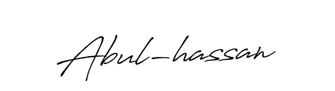 The best way (Antro_Vectra_Bolder) to make a short signature is to pick only two or three words in your name. The name Abul-hassan include a total of six letters. For converting this name. Abul-hassan signature style 7 images and pictures png