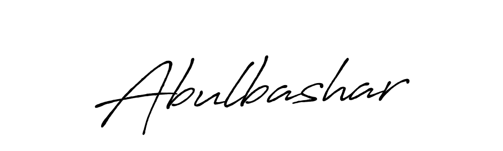 It looks lik you need a new signature style for name Abulbashar. Design unique handwritten (Antro_Vectra_Bolder) signature with our free signature maker in just a few clicks. Abulbashar signature style 7 images and pictures png