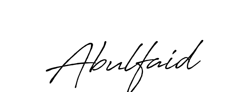 Make a beautiful signature design for name Abulfaid. With this signature (Antro_Vectra_Bolder) style, you can create a handwritten signature for free. Abulfaid signature style 7 images and pictures png