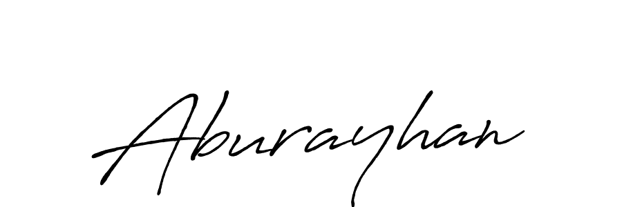 Also we have Aburayhan name is the best signature style. Create professional handwritten signature collection using Antro_Vectra_Bolder autograph style. Aburayhan signature style 7 images and pictures png