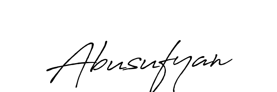 Also we have Abusufyan name is the best signature style. Create professional handwritten signature collection using Antro_Vectra_Bolder autograph style. Abusufyan signature style 7 images and pictures png