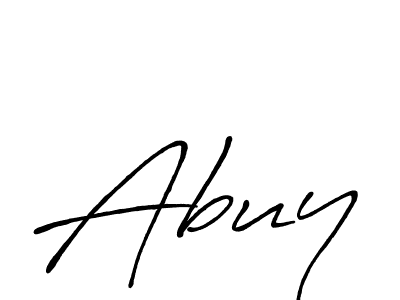 Make a beautiful signature design for name Abuy. Use this online signature maker to create a handwritten signature for free. Abuy signature style 7 images and pictures png