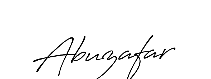 Once you've used our free online signature maker to create your best signature Antro_Vectra_Bolder style, it's time to enjoy all of the benefits that Abuzafar name signing documents. Abuzafar signature style 7 images and pictures png