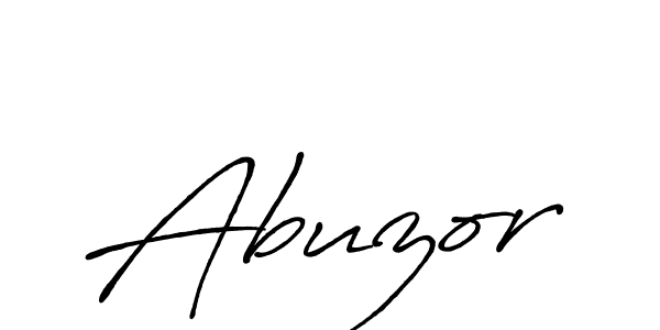 Also You can easily find your signature by using the search form. We will create Abuzor name handwritten signature images for you free of cost using Antro_Vectra_Bolder sign style. Abuzor signature style 7 images and pictures png