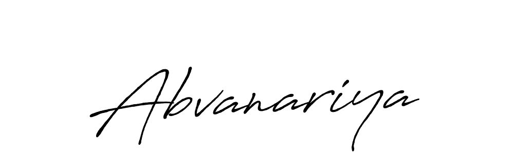 Similarly Antro_Vectra_Bolder is the best handwritten signature design. Signature creator online .You can use it as an online autograph creator for name Abvanariya. Abvanariya signature style 7 images and pictures png
