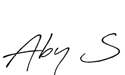How to Draw Aby S signature style? Antro_Vectra_Bolder is a latest design signature styles for name Aby S. Aby S signature style 7 images and pictures png