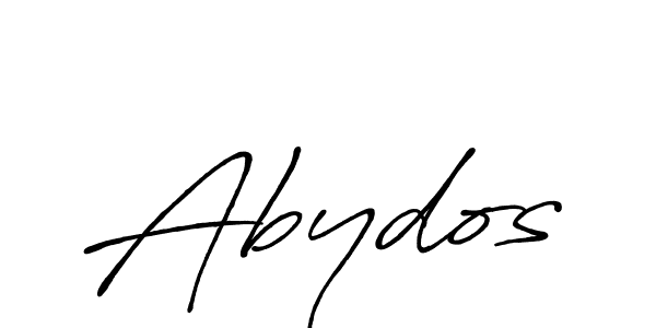 How to make Abydos signature? Antro_Vectra_Bolder is a professional autograph style. Create handwritten signature for Abydos name. Abydos signature style 7 images and pictures png