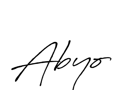 It looks lik you need a new signature style for name Abyo. Design unique handwritten (Antro_Vectra_Bolder) signature with our free signature maker in just a few clicks. Abyo signature style 7 images and pictures png
