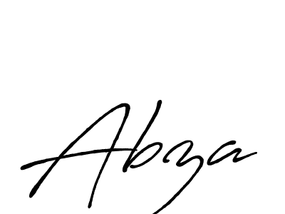 Make a beautiful signature design for name Abza. Use this online signature maker to create a handwritten signature for free. Abza signature style 7 images and pictures png