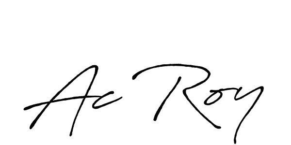 Best and Professional Signature Style for Ac Roy. Antro_Vectra_Bolder Best Signature Style Collection. Ac Roy signature style 7 images and pictures png