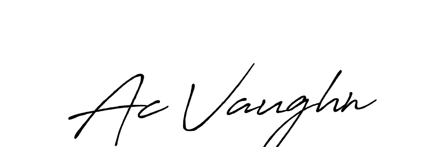 The best way (Antro_Vectra_Bolder) to make a short signature is to pick only two or three words in your name. The name Ac Vaughn include a total of six letters. For converting this name. Ac Vaughn signature style 7 images and pictures png