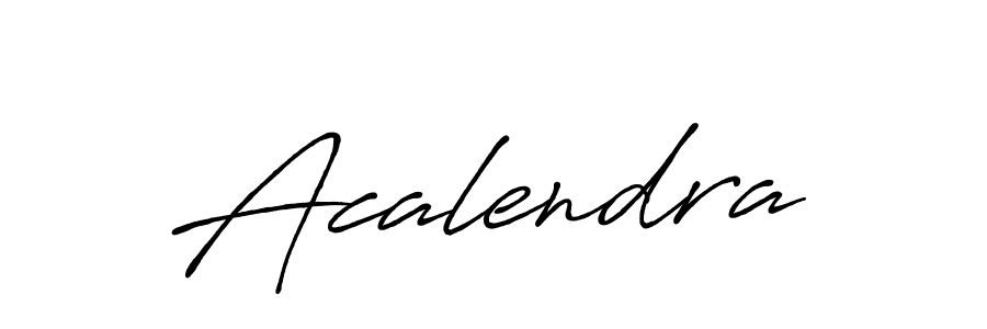 Here are the top 10 professional signature styles for the name Acalendra. These are the best autograph styles you can use for your name. Acalendra signature style 7 images and pictures png