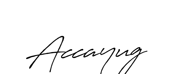 Similarly Antro_Vectra_Bolder is the best handwritten signature design. Signature creator online .You can use it as an online autograph creator for name Accayug. Accayug signature style 7 images and pictures png