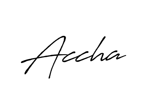 if you are searching for the best signature style for your name Accha. so please give up your signature search. here we have designed multiple signature styles  using Antro_Vectra_Bolder. Accha signature style 7 images and pictures png