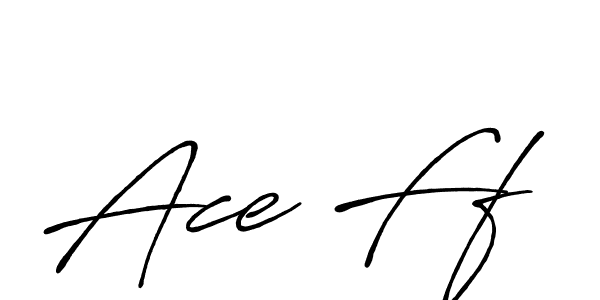 Similarly Antro_Vectra_Bolder is the best handwritten signature design. Signature creator online .You can use it as an online autograph creator for name Ace Ff. Ace Ff signature style 7 images and pictures png