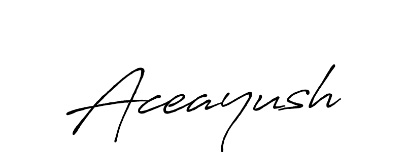 This is the best signature style for the Aceayush name. Also you like these signature font (Antro_Vectra_Bolder). Mix name signature. Aceayush signature style 7 images and pictures png