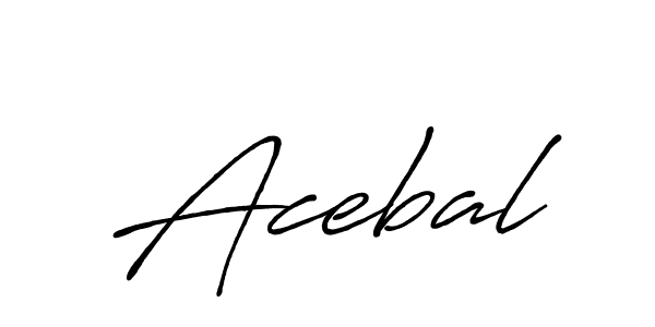 How to Draw Acebal signature style? Antro_Vectra_Bolder is a latest design signature styles for name Acebal. Acebal signature style 7 images and pictures png