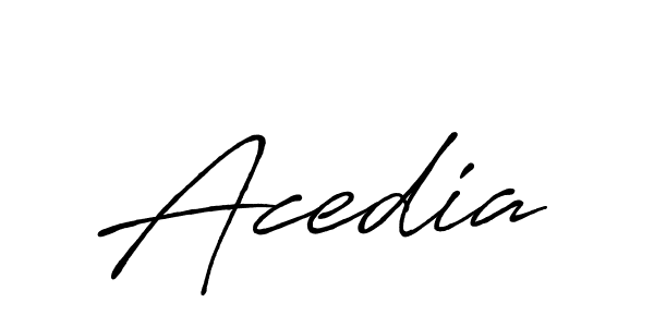 Also You can easily find your signature by using the search form. We will create Acedia name handwritten signature images for you free of cost using Antro_Vectra_Bolder sign style. Acedia signature style 7 images and pictures png