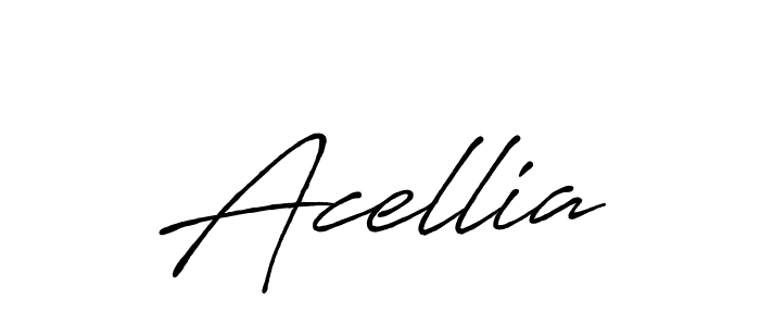 Create a beautiful signature design for name Acellia. With this signature (Antro_Vectra_Bolder) fonts, you can make a handwritten signature for free. Acellia signature style 7 images and pictures png