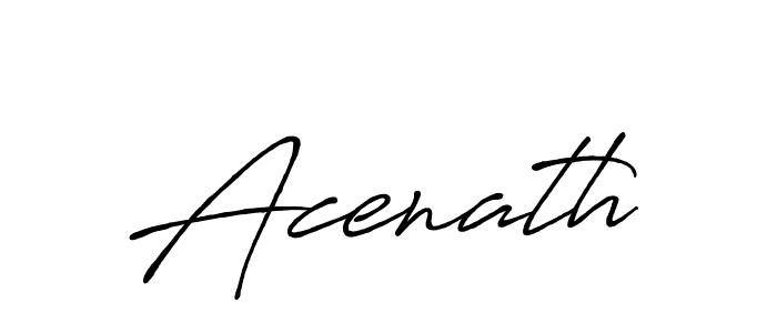 It looks lik you need a new signature style for name Acenath. Design unique handwritten (Antro_Vectra_Bolder) signature with our free signature maker in just a few clicks. Acenath signature style 7 images and pictures png