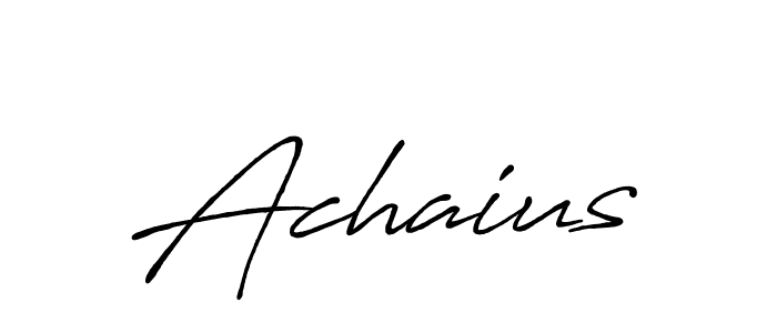 Make a beautiful signature design for name Achaius. Use this online signature maker to create a handwritten signature for free. Achaius signature style 7 images and pictures png