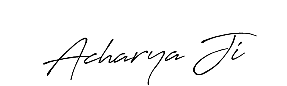 if you are searching for the best signature style for your name Acharya Ji. so please give up your signature search. here we have designed multiple signature styles  using Antro_Vectra_Bolder. Acharya Ji signature style 7 images and pictures png