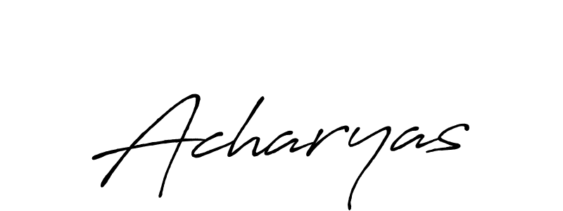 The best way (Antro_Vectra_Bolder) to make a short signature is to pick only two or three words in your name. The name Acharyas include a total of six letters. For converting this name. Acharyas signature style 7 images and pictures png