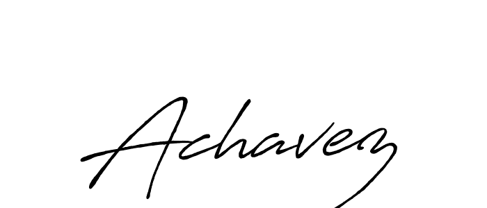 The best way (Antro_Vectra_Bolder) to make a short signature is to pick only two or three words in your name. The name Achavez include a total of six letters. For converting this name. Achavez signature style 7 images and pictures png