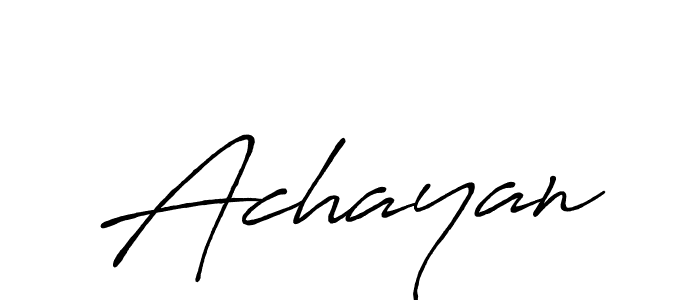 Similarly Antro_Vectra_Bolder is the best handwritten signature design. Signature creator online .You can use it as an online autograph creator for name Achayan. Achayan signature style 7 images and pictures png