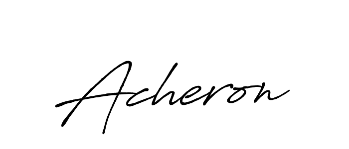 if you are searching for the best signature style for your name Acheron. so please give up your signature search. here we have designed multiple signature styles  using Antro_Vectra_Bolder. Acheron signature style 7 images and pictures png