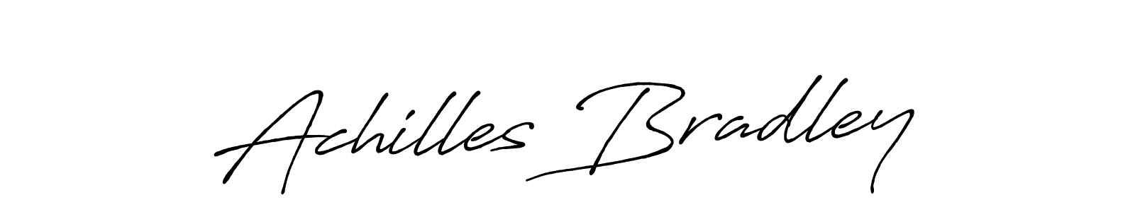 if you are searching for the best signature style for your name Achilles Bradley. so please give up your signature search. here we have designed multiple signature styles  using Antro_Vectra_Bolder. Achilles Bradley signature style 7 images and pictures png