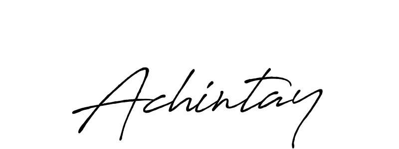 Similarly Antro_Vectra_Bolder is the best handwritten signature design. Signature creator online .You can use it as an online autograph creator for name Achintay. Achintay signature style 7 images and pictures png