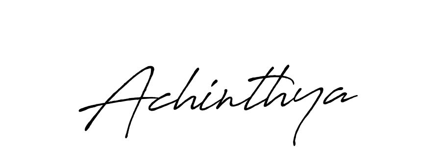 Make a beautiful signature design for name Achinthya. Use this online signature maker to create a handwritten signature for free. Achinthya signature style 7 images and pictures png