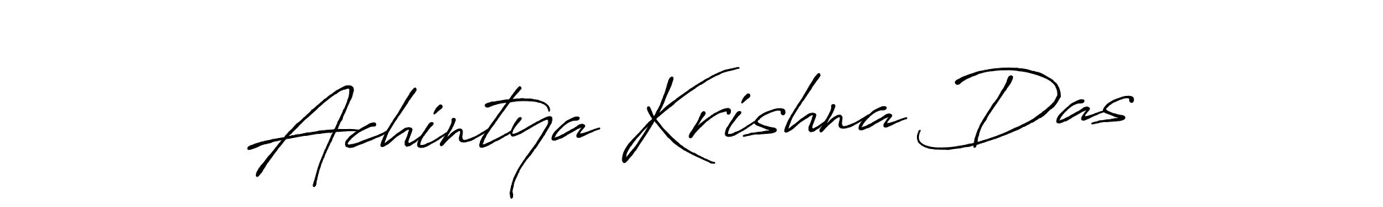 Also we have Achintya Krishna Das name is the best signature style. Create professional handwritten signature collection using Antro_Vectra_Bolder autograph style. Achintya Krishna Das signature style 7 images and pictures png