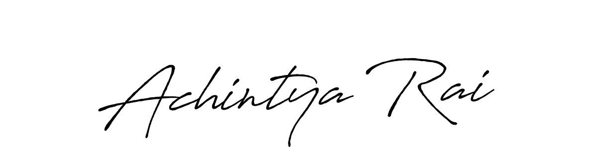 Here are the top 10 professional signature styles for the name Achintya Rai. These are the best autograph styles you can use for your name. Achintya Rai signature style 7 images and pictures png