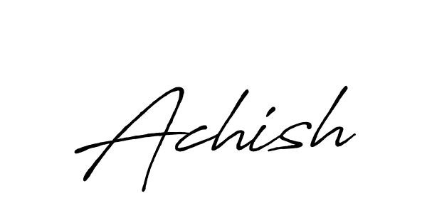 Best and Professional Signature Style for Achish. Antro_Vectra_Bolder Best Signature Style Collection. Achish signature style 7 images and pictures png